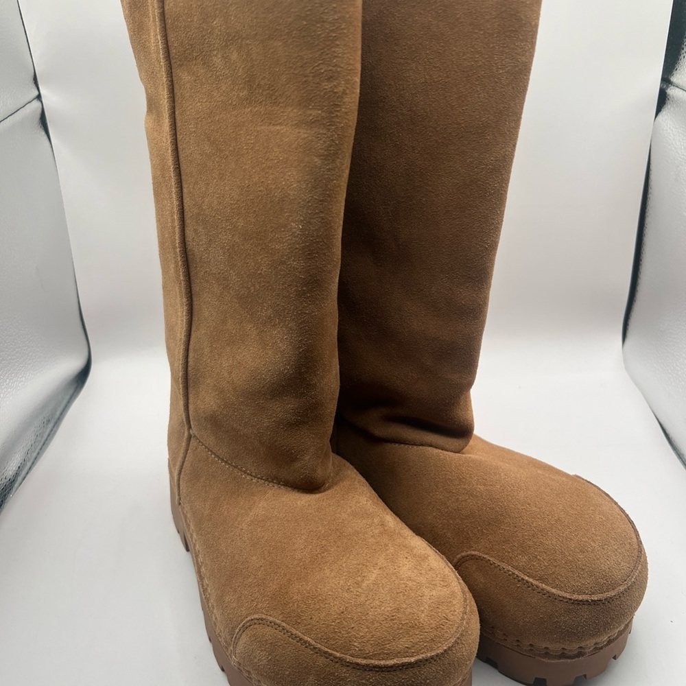 Bartoneaga Alaskan Tan fur Winter Boots for Women